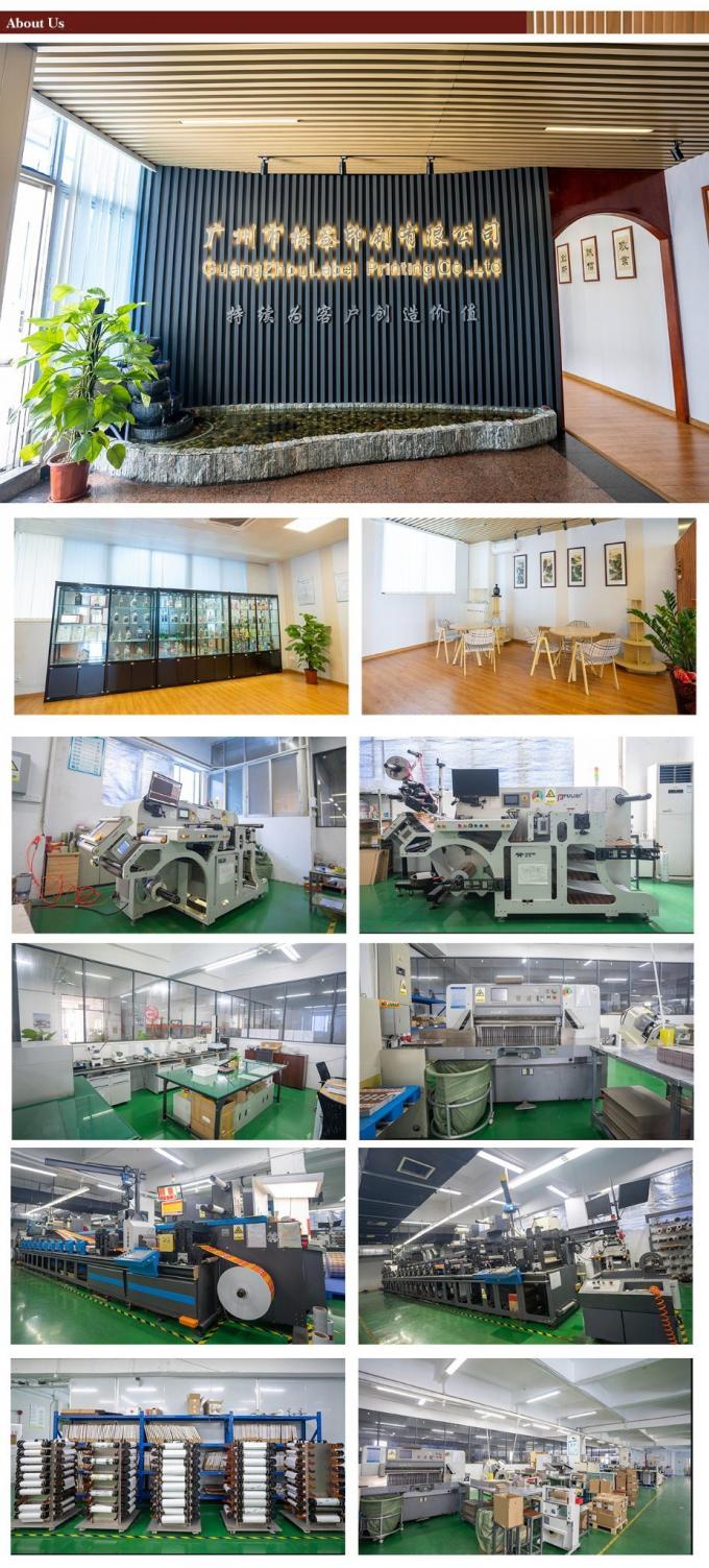 ملصقات Avery Dot الشفافة Eco Friendly Vista طباعة ملصقات الجرة 9