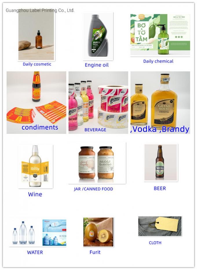 الشعار اللاصق الذاتي ملصق زجاجة النبيذ الملصق الوقائي للماء PVC الفينيل القطع المقطوع الملصق 0