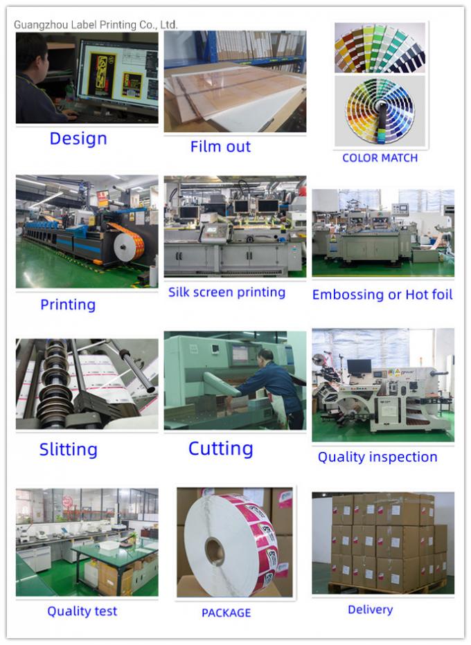 الشعار اللاصق الذاتي ملصق زجاجة النبيذ الملصق الوقائي للماء PVC الفينيل القطع المقطوع الملصق 1