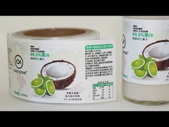 ملصقات الملصقات المستديرة المخصصة مع قدرة إنتاج ممتازة لملصقات زجاجات المشروبات