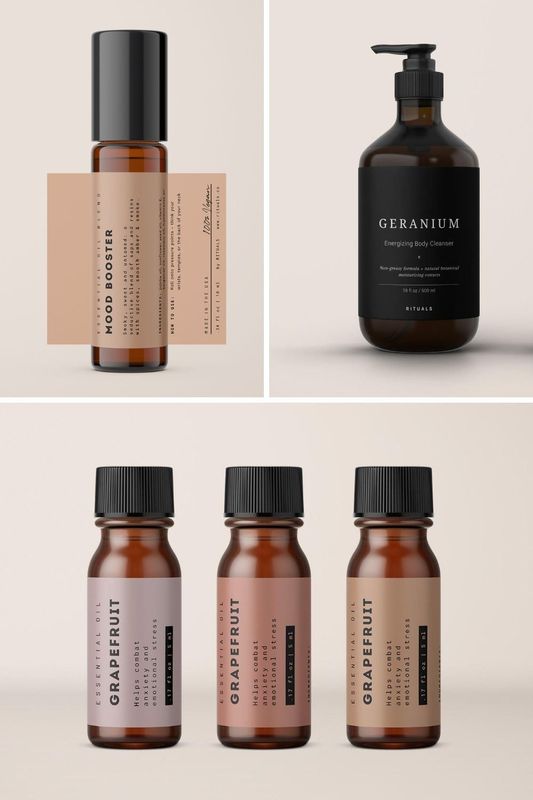 ملصق ملصق عطر مخصص حساس للحرارة شكرًا ملصق ملصق للجرار الزجاجية
