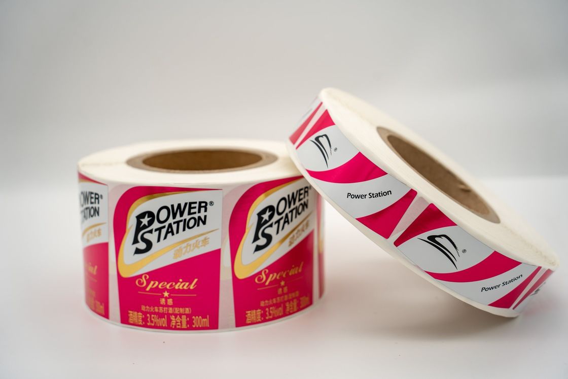 ملصقات مخصصة رمز شريط ملصق ملصق طباعة A4 ملصق ورق صندوق ملصقات ملصق مخصص مختبر لسمة زجاجة النبيذ