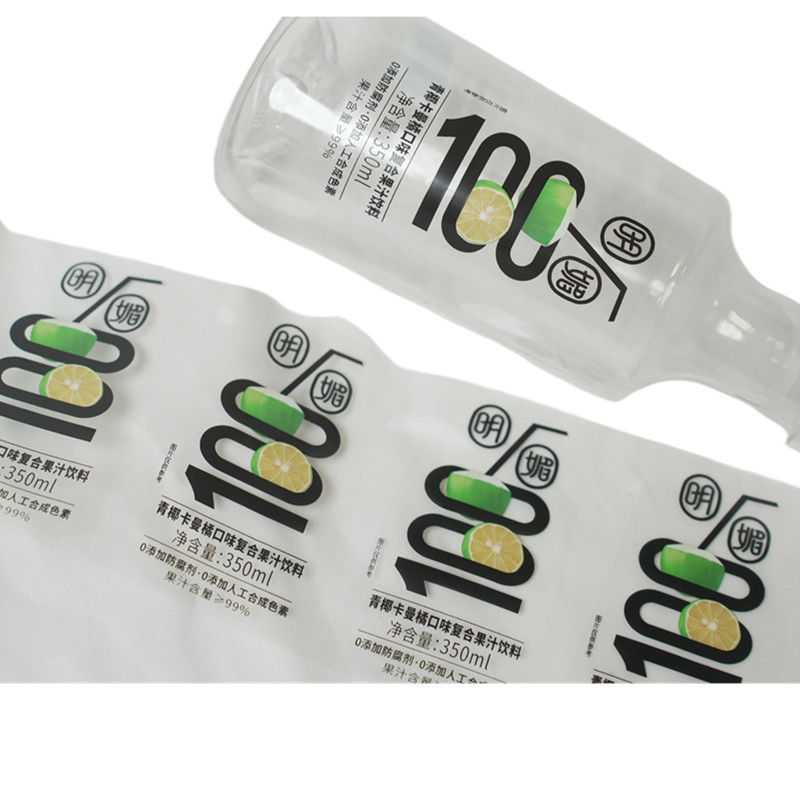 ملصق الزجاجة الملصق للشراب الملصق المقاوم للماء للمشروبات الملصق الدائم للنبيذ عصير البيرة وأكثر