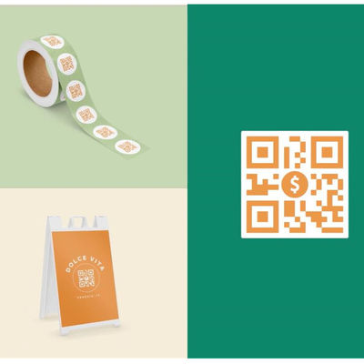 علامة رمز QR متغيرة